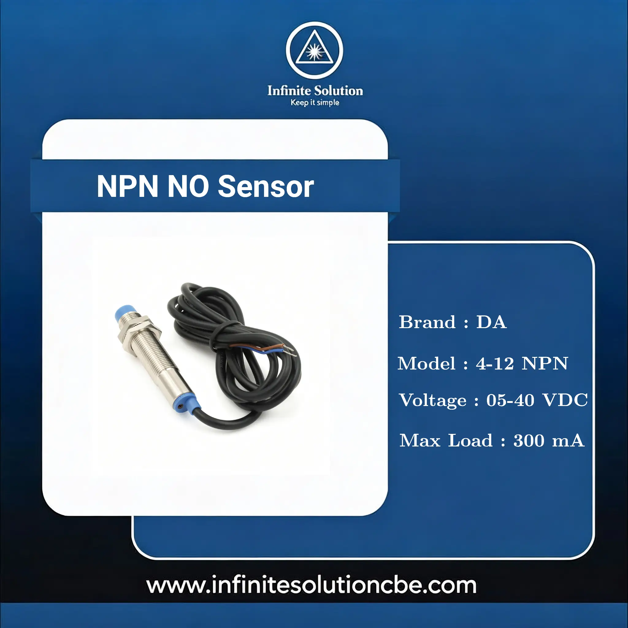 NPN NO Limit Sensor for Fiber Laser Cutting Machines
