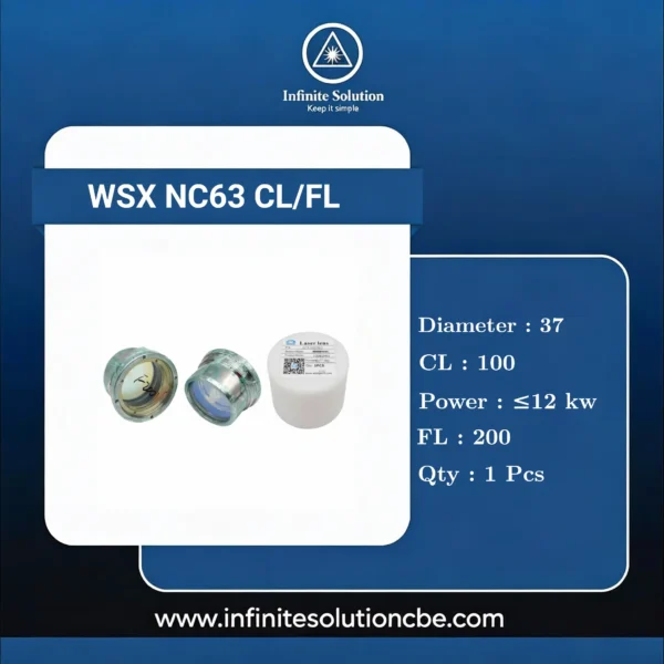 WSX NC63 - Collimation Lens & Focus Lens With Assembly (Original)